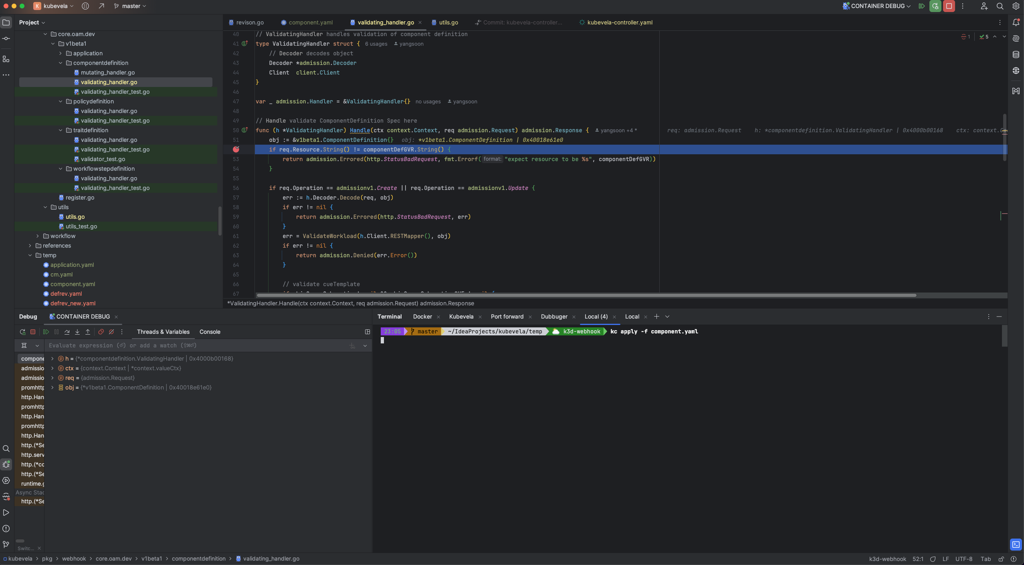 Debugger Stopped at Breakpoint